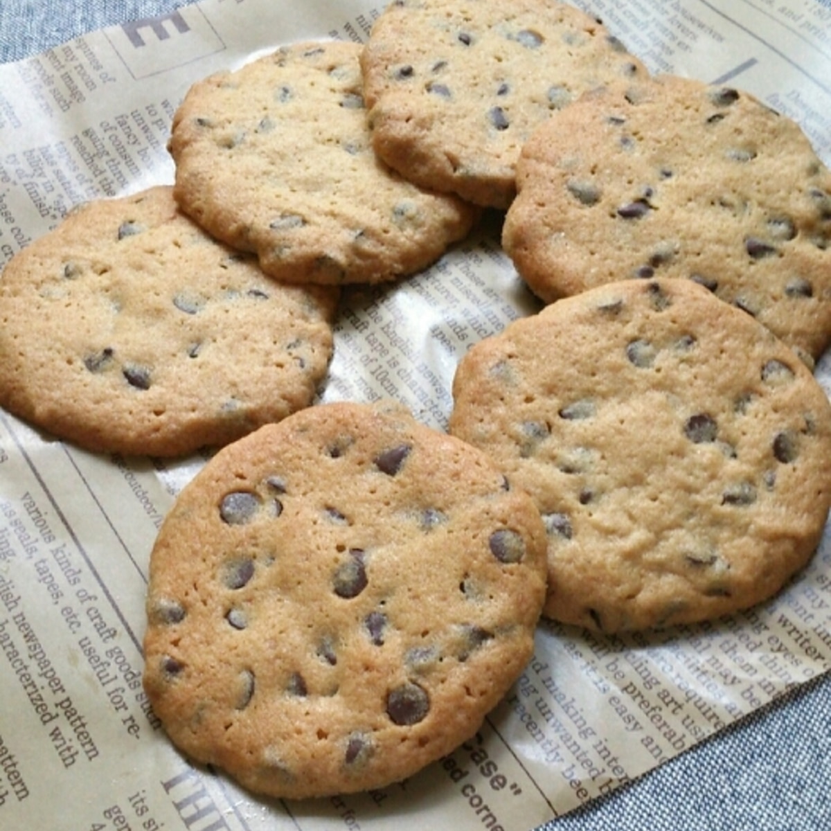 サックサク 簡単チョコチップクッキー レシピ 作り方 By Librabo 楽天レシピ